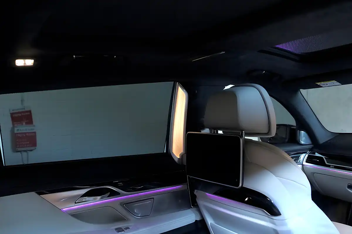 Used 2017 BMW 7 Series M760L Black - Interior and Exterior details 10