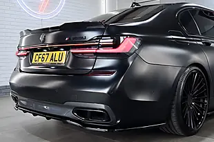 Used 2017 BMW 7 Series M760L Black - Interior and Exterior details 19