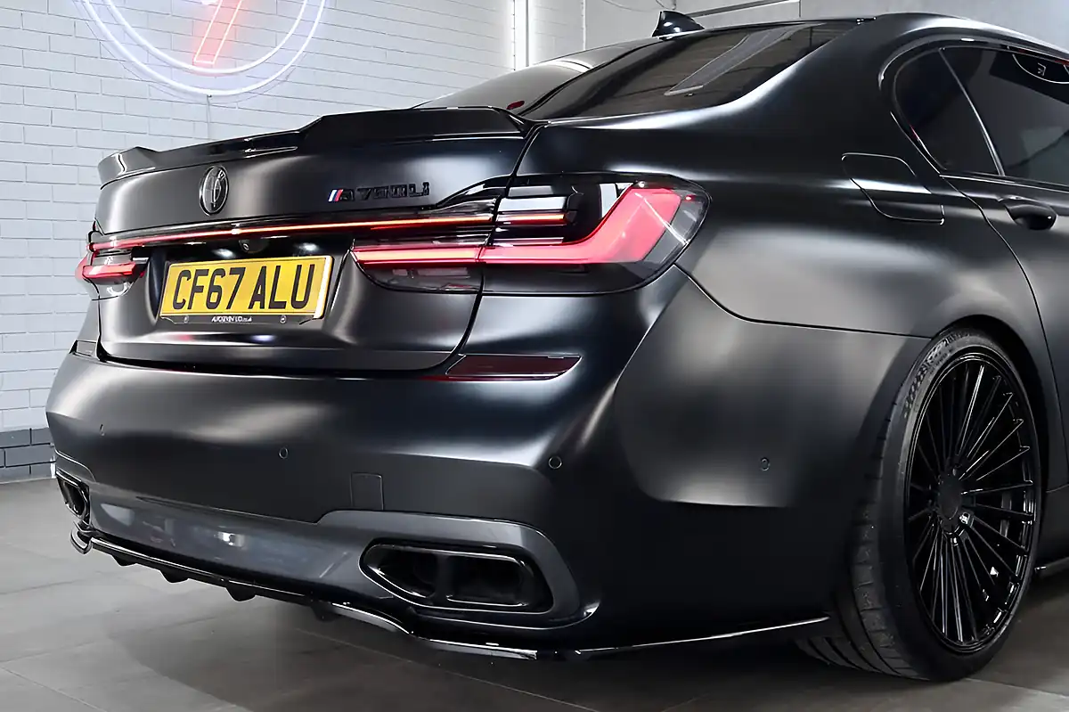 Used 2017 BMW 7 Series M760L Black - Interior and Exterior details 19