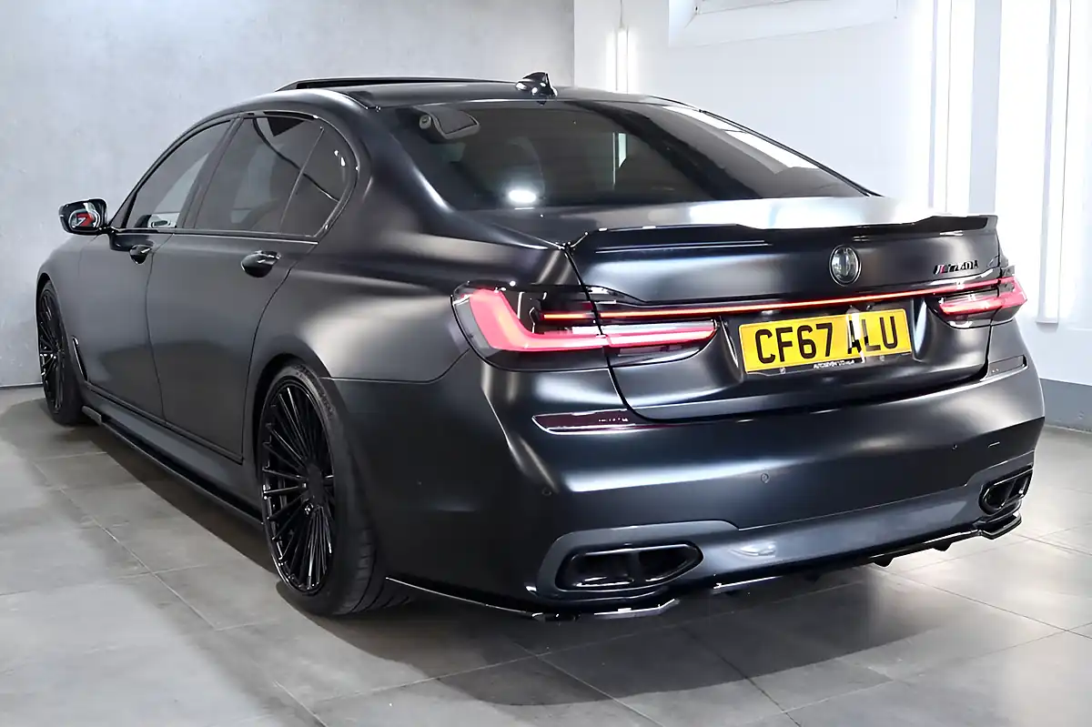 Used 2017 BMW 7 Series M760L Black - Interior and Exterior details 2