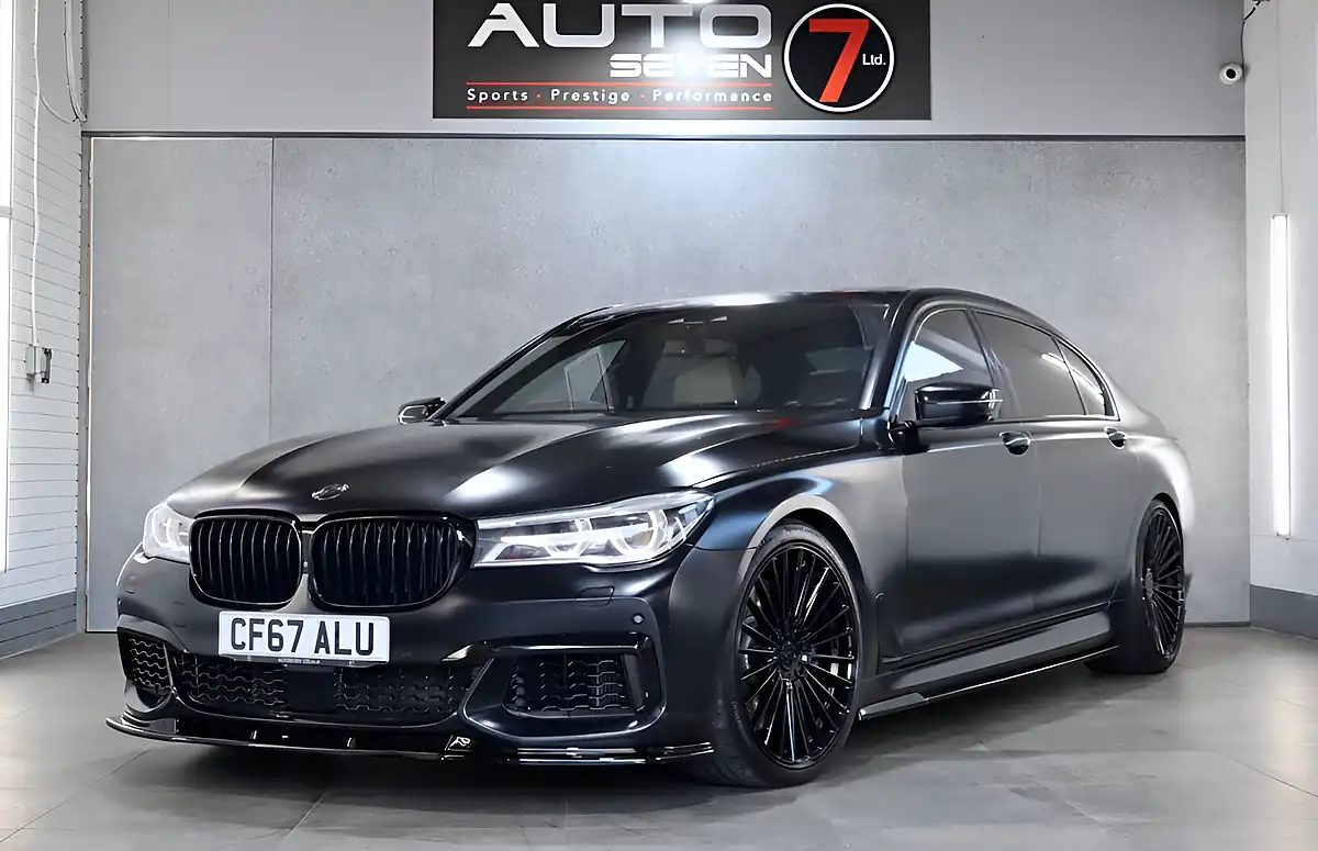 Used 2017 BMW 7 Series M760L Black - Interior and Exterior details 20