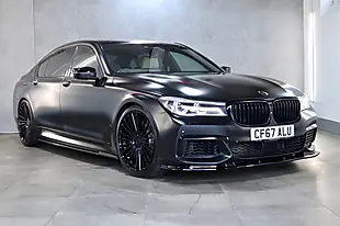Used 2017 BMW 7 Series M760L Black - Interior and Exterior details 4