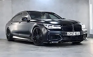 Used 2017 BMW 7 Series M760L Black - Interior and Exterior details 5