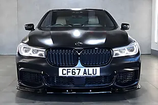 Used 2017 BMW 7 Series M760L Black - Interior and Exterior details 6