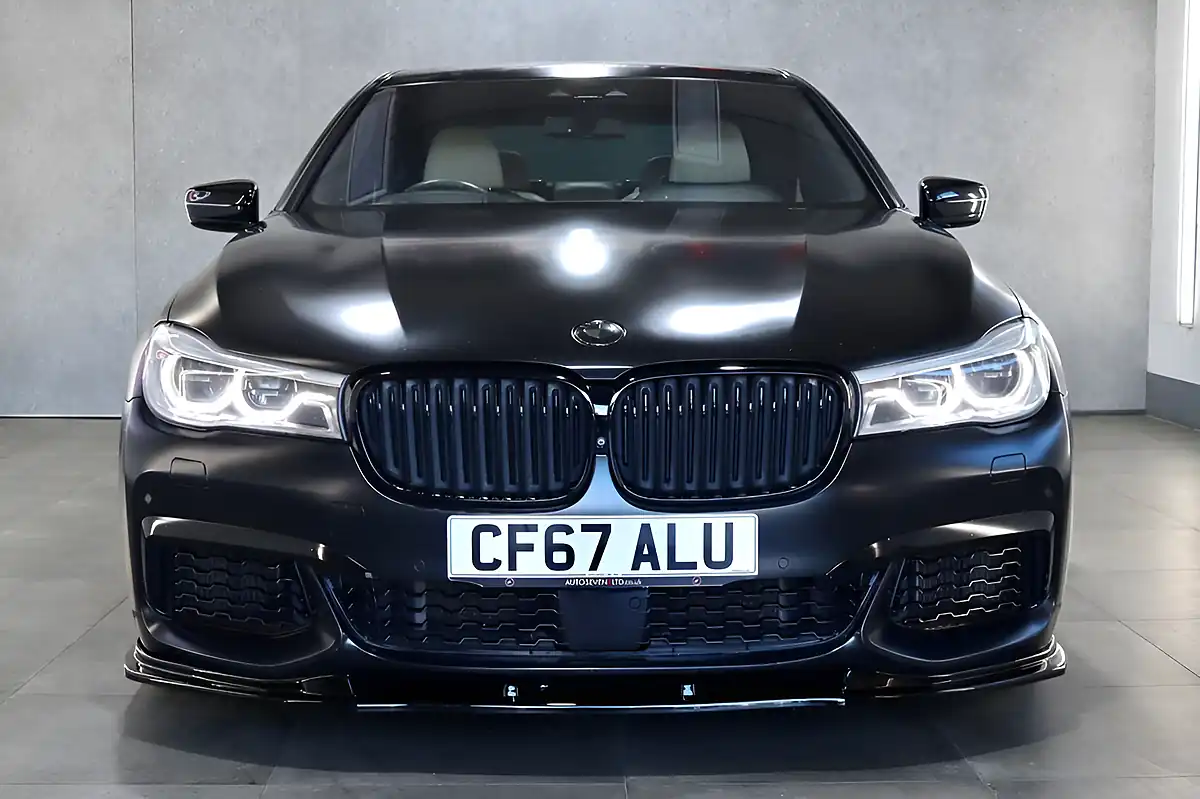 Used 2017 BMW 7 Series M760L Black - Interior and Exterior details 6