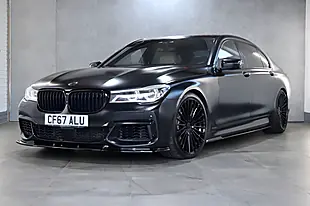 Used 2017 BMW 7 Series M760L Black - Interior and Exterior details 9