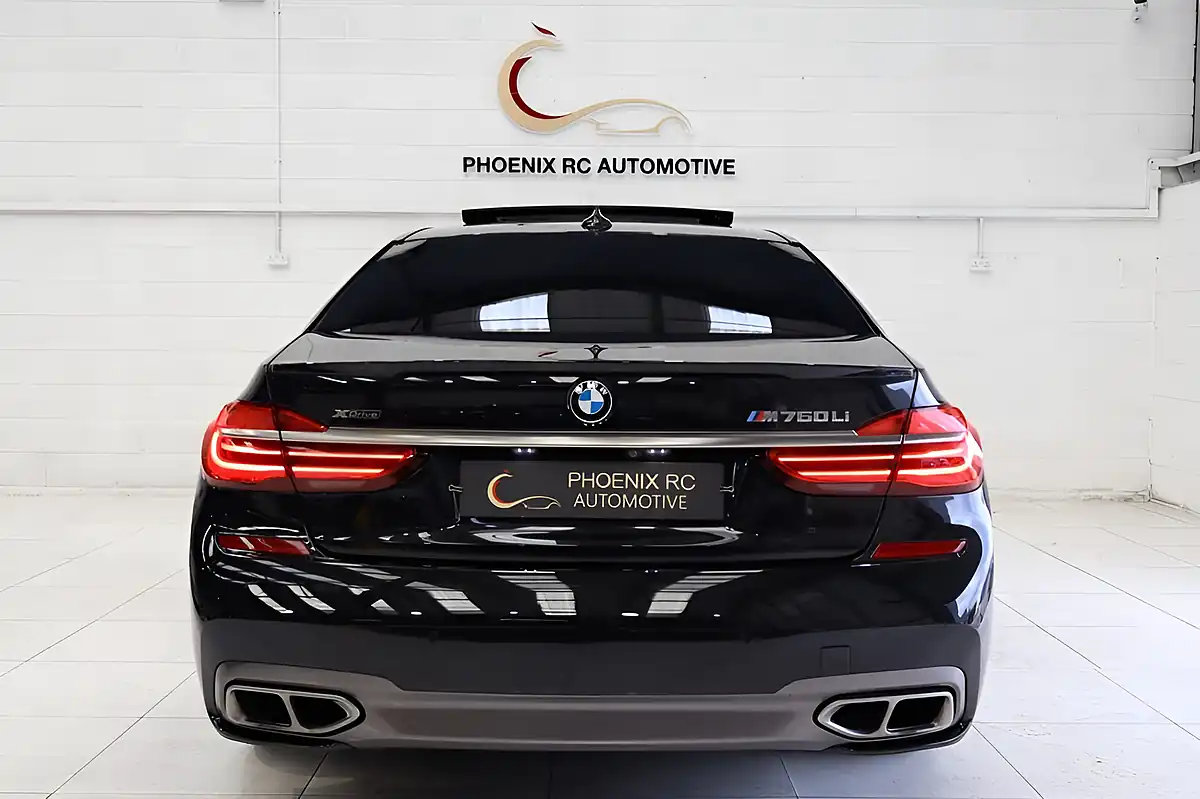 Used 2017 BMW 760Li M760L Black - Interior and Exterior details 8