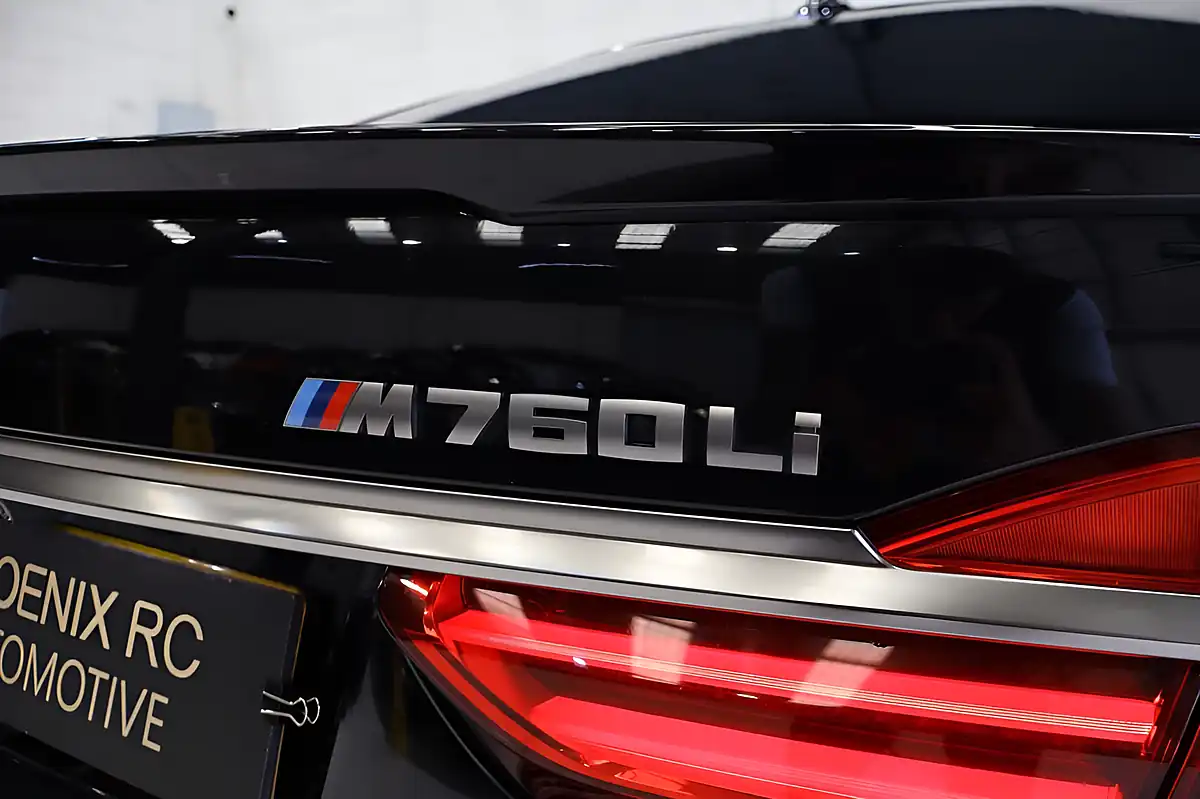Used 2017 BMW 760Li M760L Black - Interior and Exterior details 9