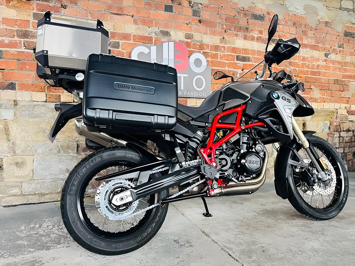 Used 2017 BMW F 800 Gs Abs Grey - Interior and Exterior details 4
