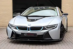 Used 2017 BMW I8 Coupe Ionic Silver - Interior and Exterior details 3