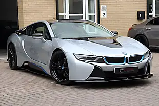 Used 2017 BMW I8 Coupe Ionic Silver - Interior and Exterior details 4