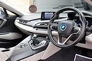 Used 2017 BMW I8 Coupe Ionic Silver - Interior and Exterior details 7