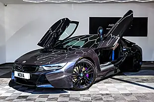 Used 2017 BMW i8 Coupe Multicolour - Interior and Exterior details 2