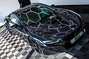 Used 2017 BMW i8 Coupe Multicolour - Interior and Exterior details 4