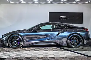 Used 2017 BMW i8 Coupe Multicolour - Interior and Exterior details 6