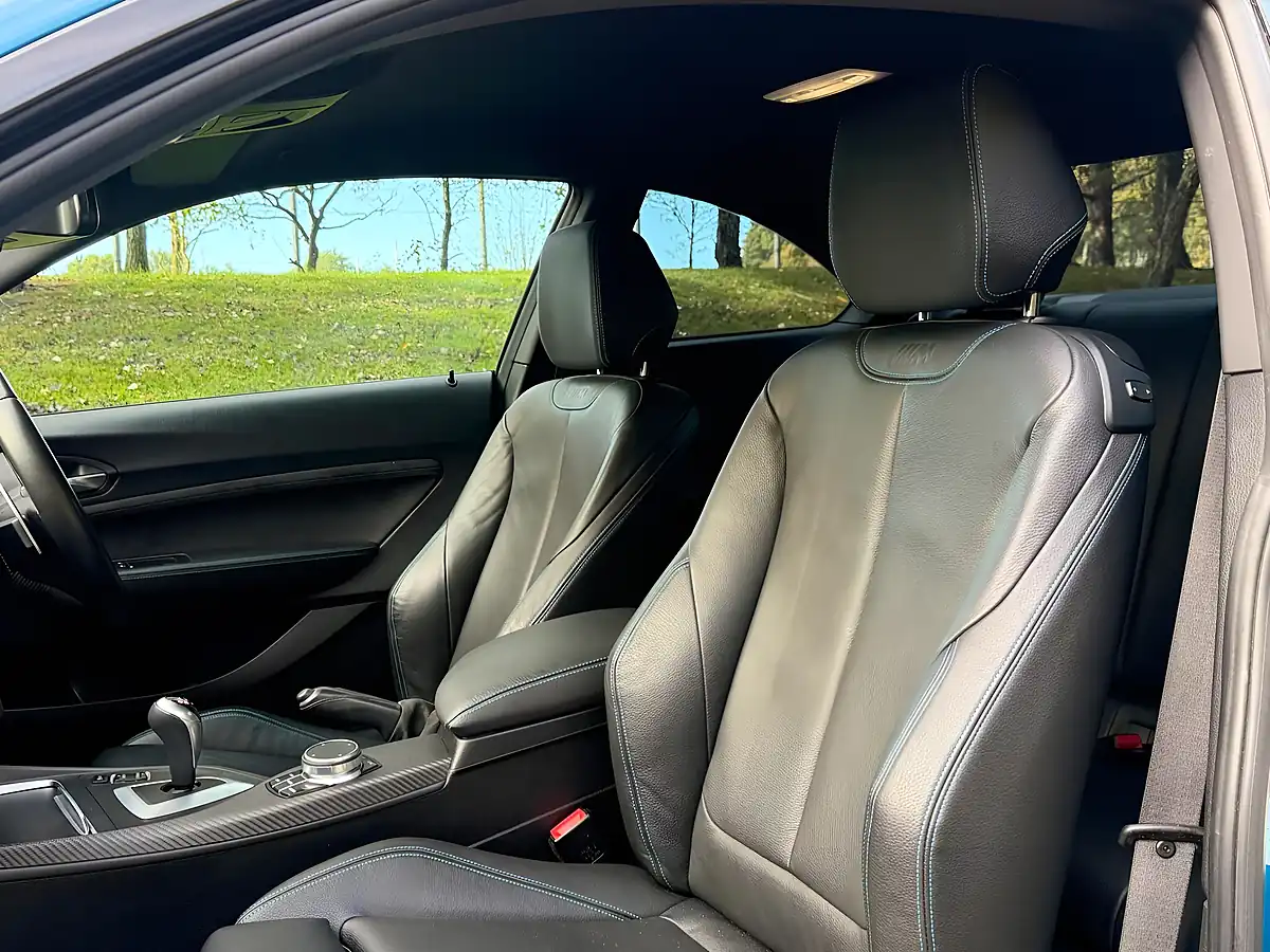 Used 2017 BMW M2 Coupe Long Beach Blue - Interior and Exterior details 19