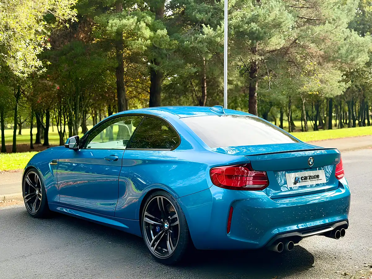 Used 2017 BMW M2 Coupe Long Beach Blue - Interior and Exterior details 2
