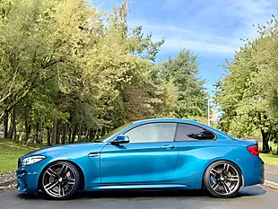 Used 2017 BMW M2 Coupe Long Beach Blue - Interior and Exterior details 4