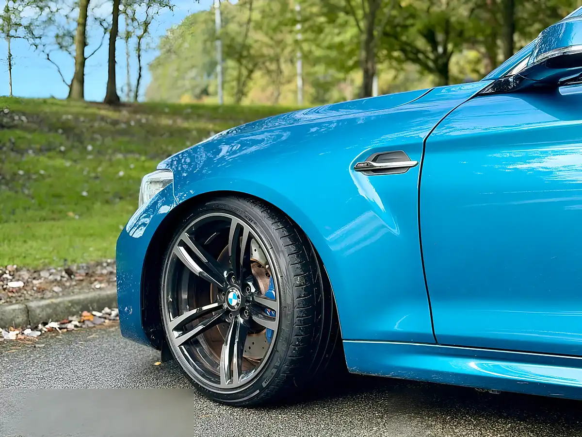 Used 2017 BMW M2 Coupe Long Beach Blue - Interior and Exterior details 5