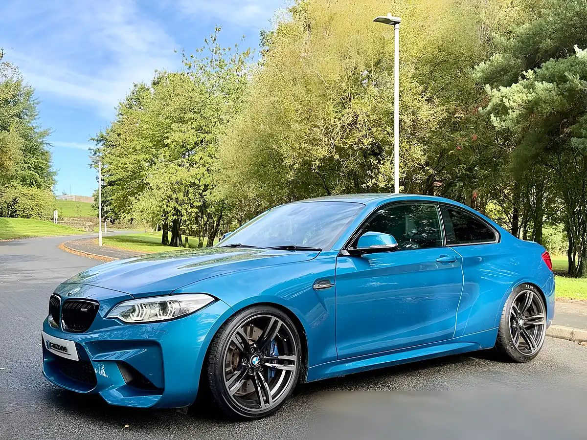 Used 2017 BMW M2 Coupe Long Beach Blue - Interior and Exterior details 6