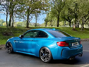 Used 2017 BMW M2 Coupe Long Beach Blue - Interior and Exterior details 9
