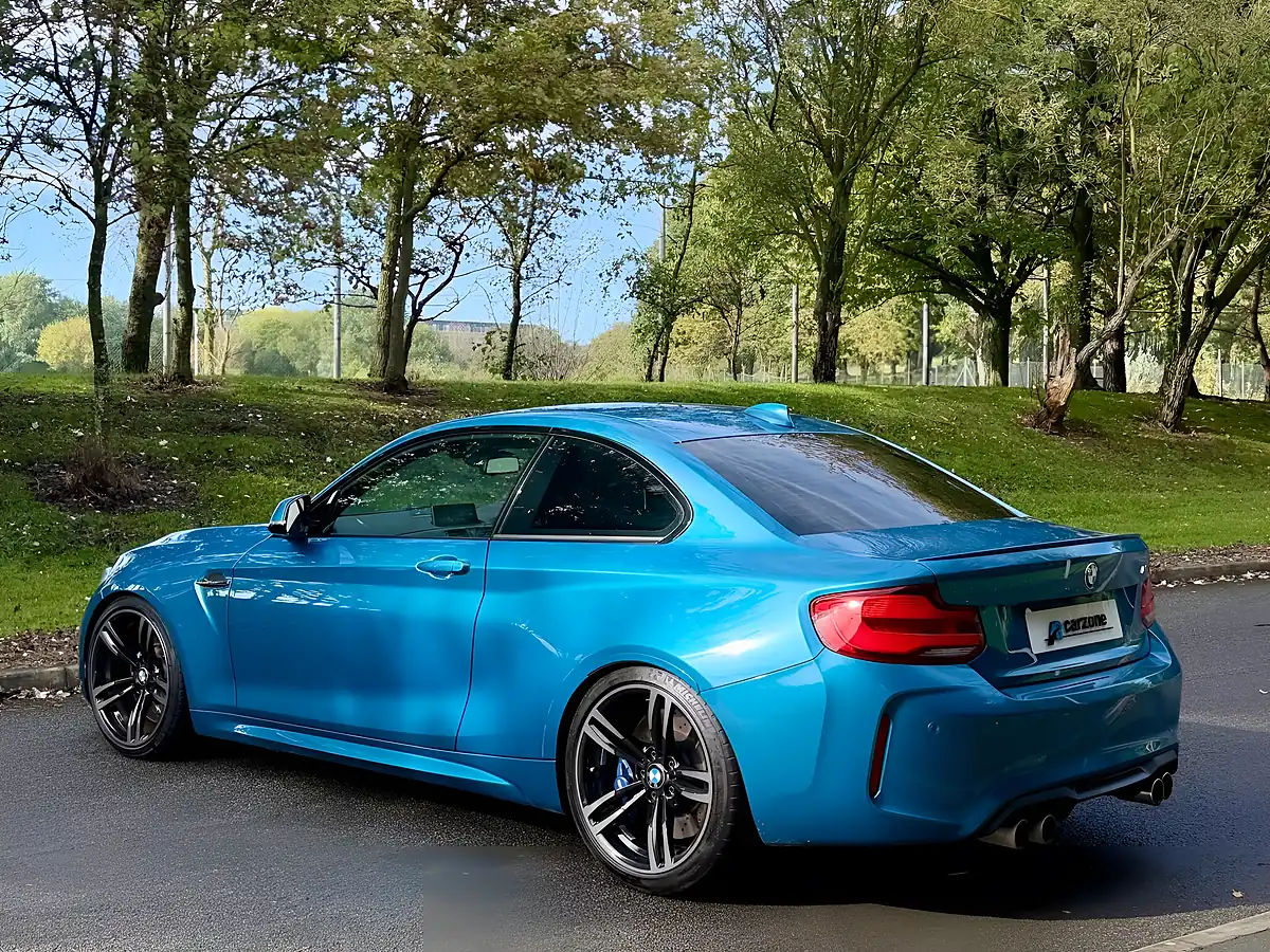 Used 2017 BMW M2 Coupe Long Beach Blue - Interior and Exterior details 9