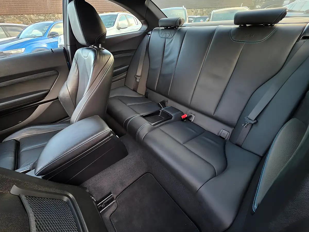 Used 2017 BMW M2 Coupe Long Beach Blue Metallic - Interior and Exterior details 12