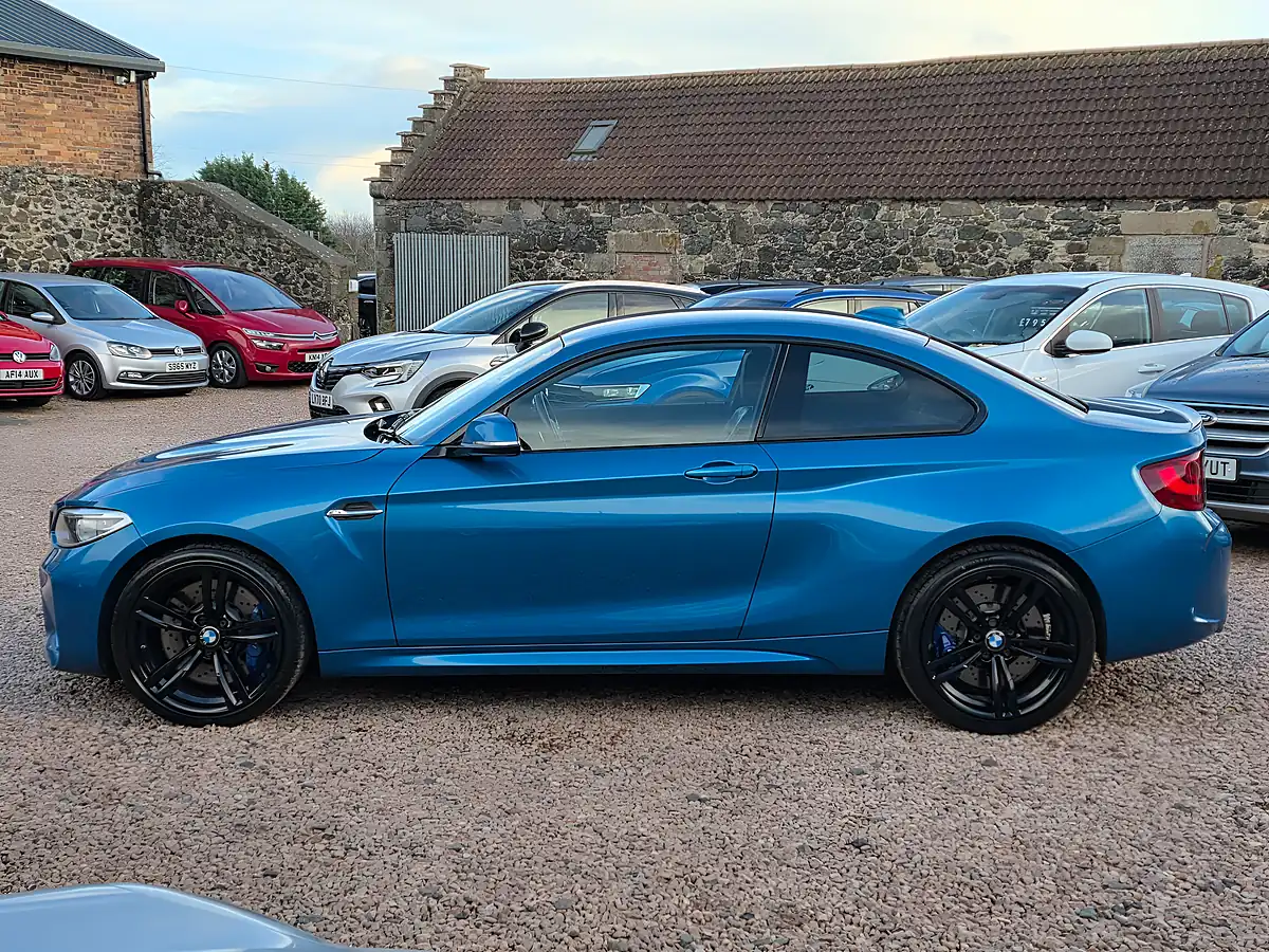 Used 2017 BMW M2 Coupe Long Beach Blue Metallic - Interior and Exterior details 14