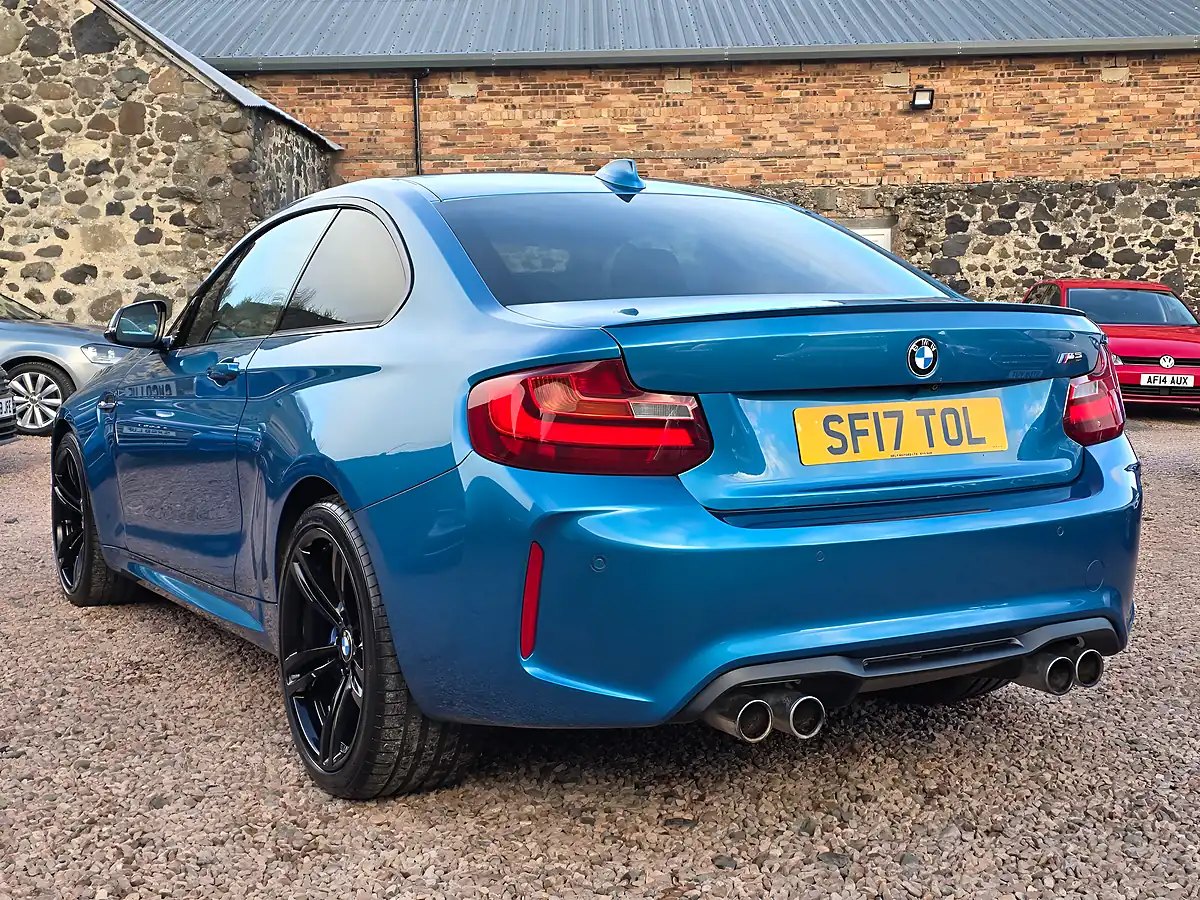 Used 2017 BMW M2 Coupe Long Beach Blue Metallic - Interior and Exterior details 16