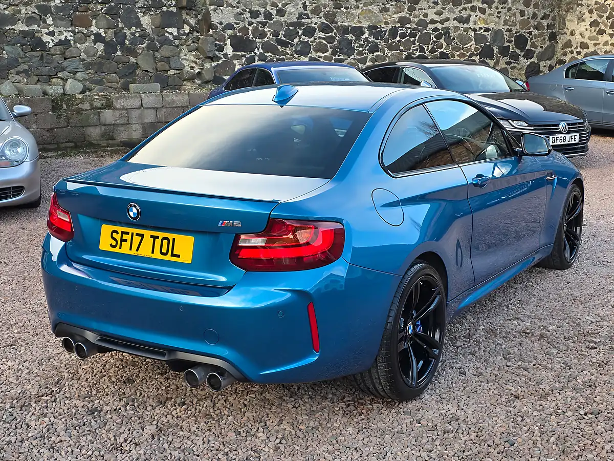 Used 2017 BMW M2 Coupe Long Beach Blue Metallic - Interior and Exterior details 19