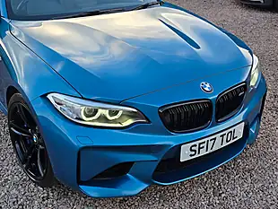 Used 2017 BMW M2 Coupe Long Beach Blue Metallic - Interior and Exterior details 2