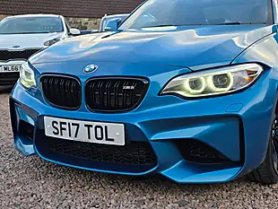Used 2017 BMW M2 Coupe Long Beach Blue Metallic - Interior and Exterior details 6