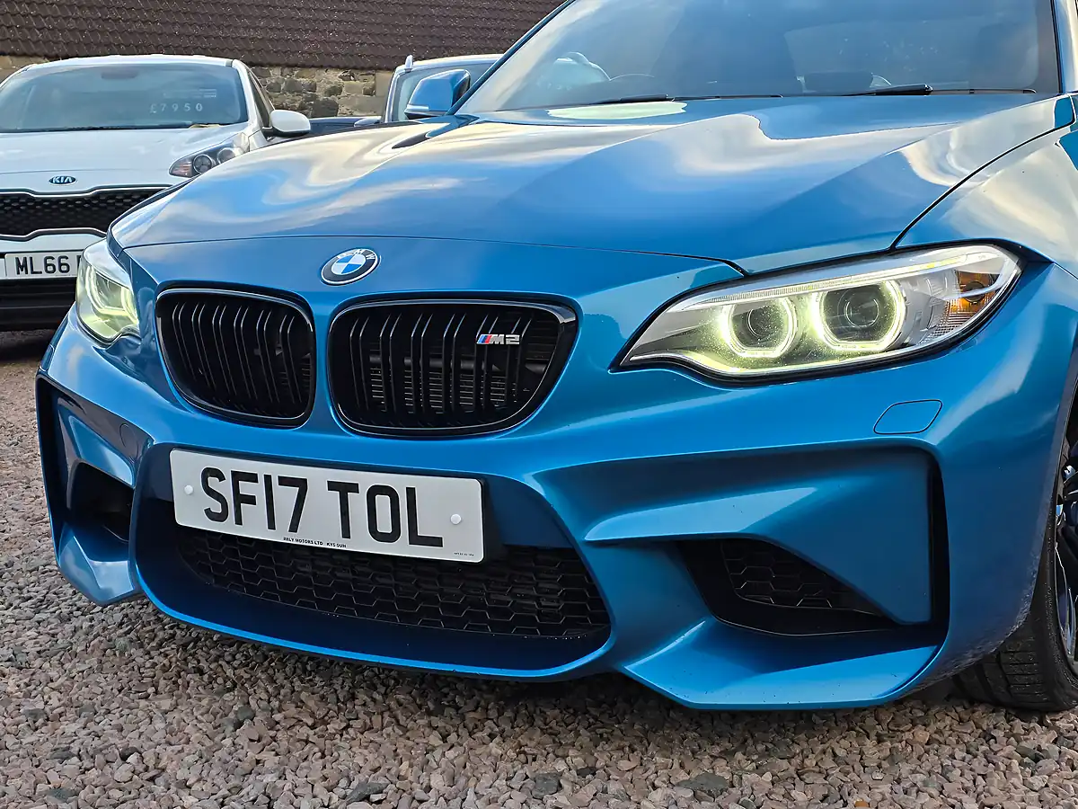Used 2017 BMW M2 Coupe Long Beach Blue Metallic - Interior and Exterior details 6