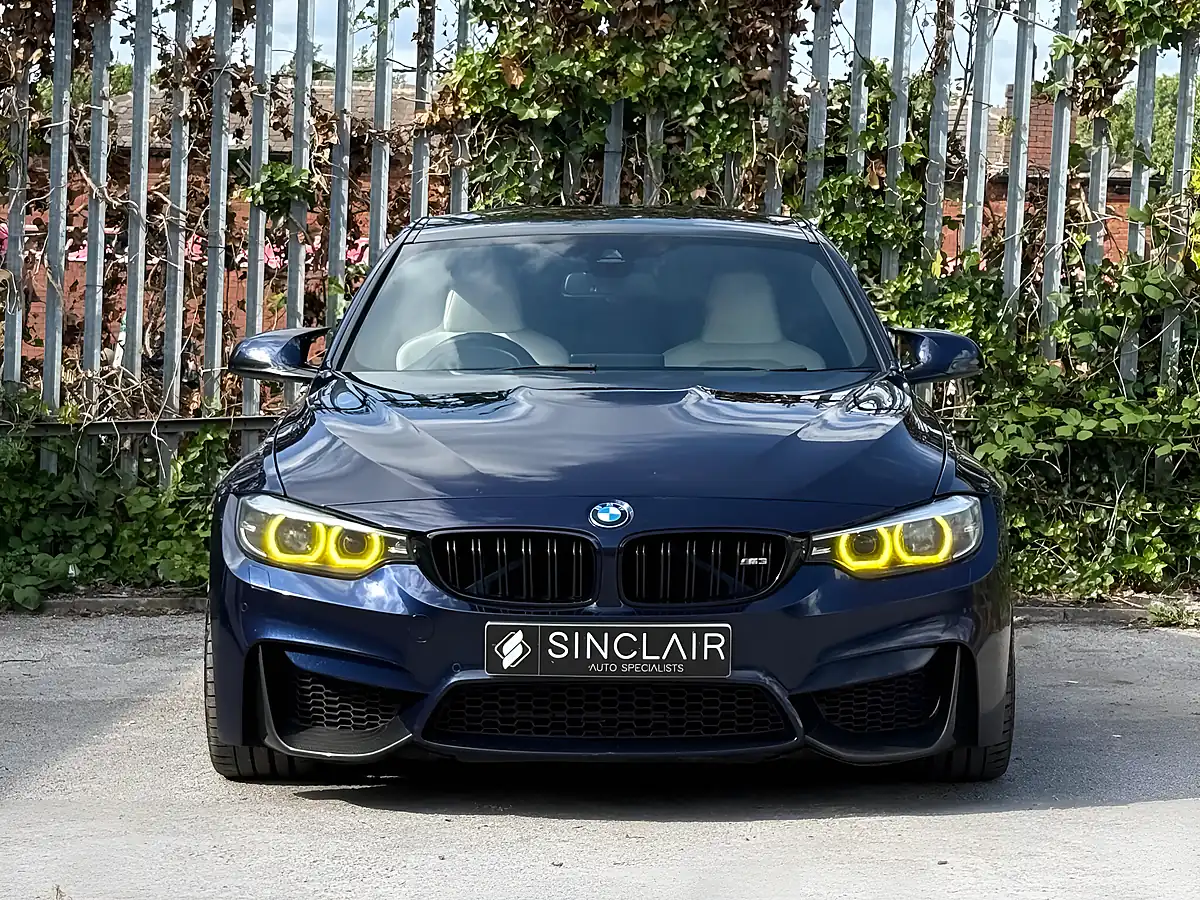 Used 2017 BMW M3 Competition Blue - Interior and Exterior details 2