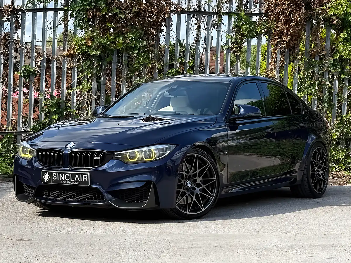 Used 2017 BMW M3 Competition Blue - Interior and Exterior details 3