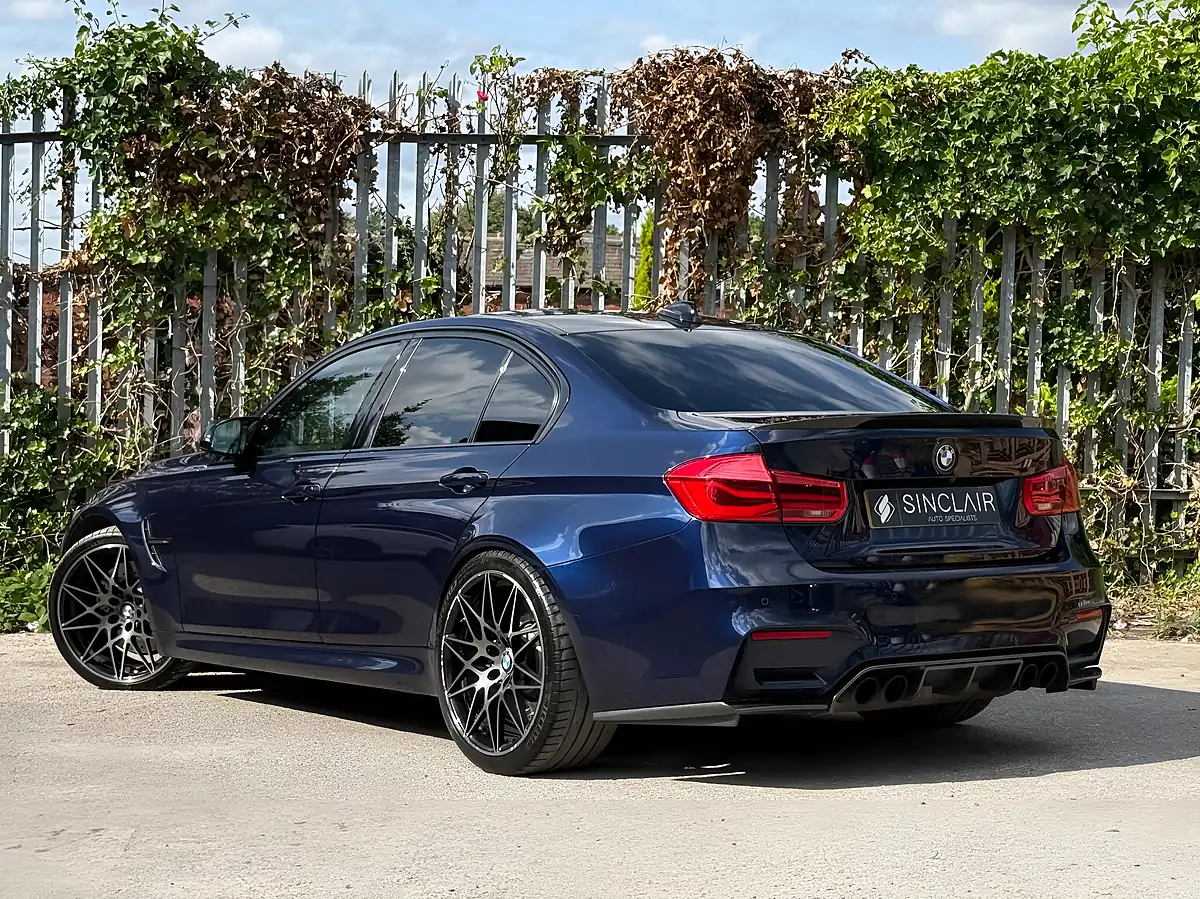 Used 2017 BMW M3 Competition Blue - Interior and Exterior details 4