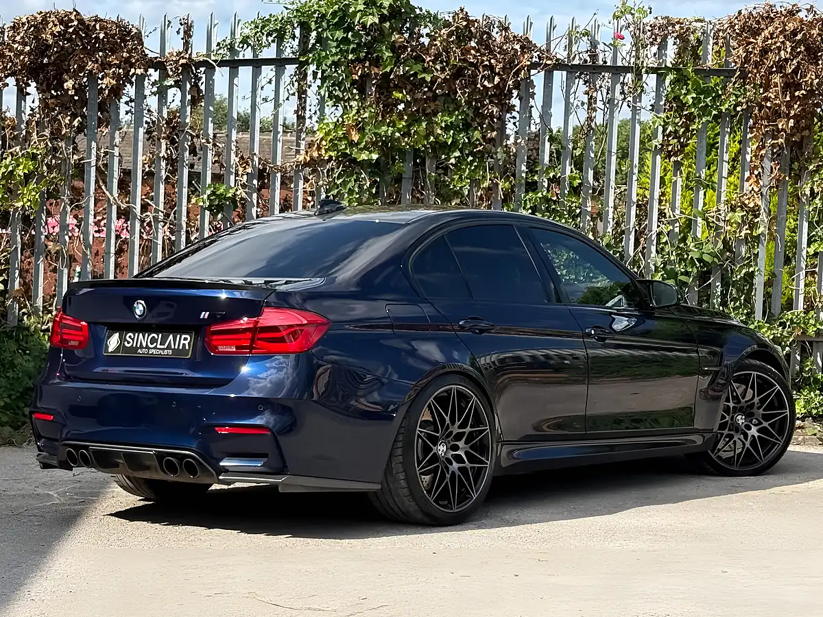 Used 2017 BMW M3 Competition Blue - Interior and Exterior details 8