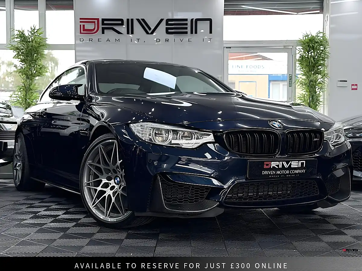 Used 2017 BMW M4 Competition Tanzanite Blue - Front View