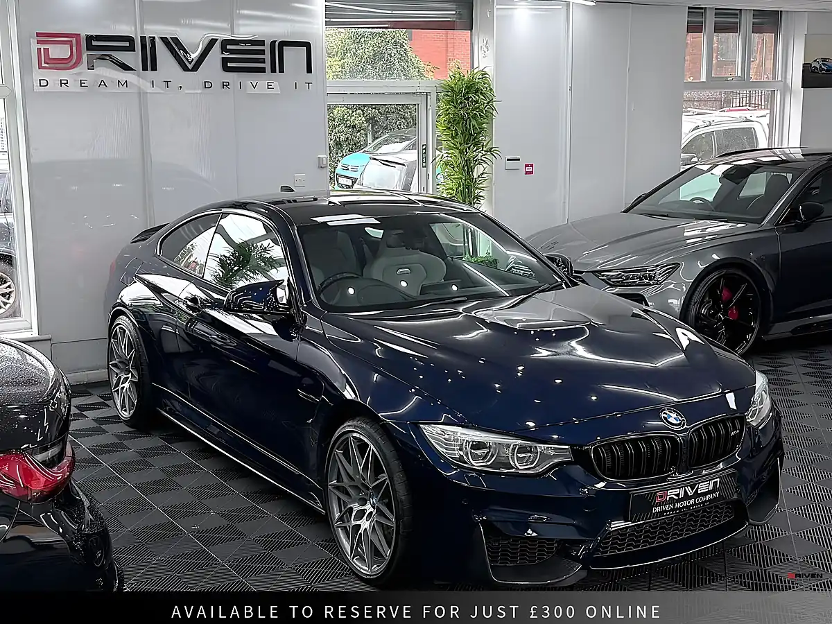 Used 2017 BMW M4 Competition Tanzanite Blue - Interior and Exterior details 10
