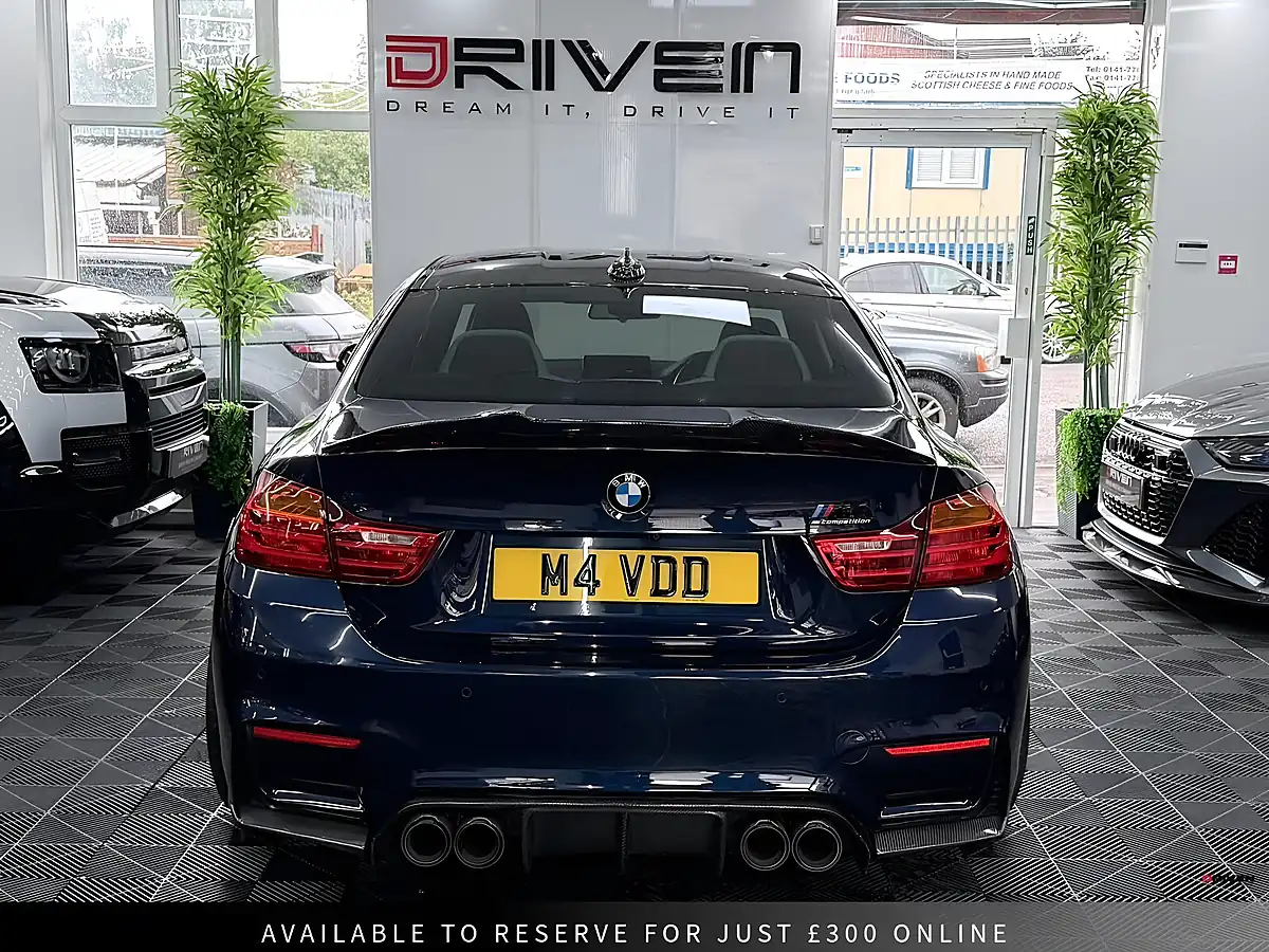 Used 2017 BMW M4 Competition Tanzanite Blue - Interior and Exterior details 11