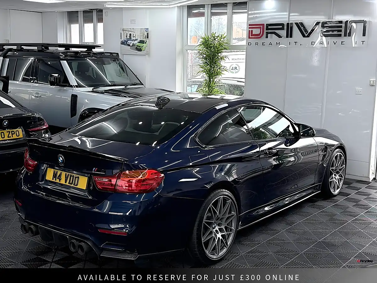 Used 2017 BMW M4 Competition Tanzanite Blue - Interior and Exterior details 12