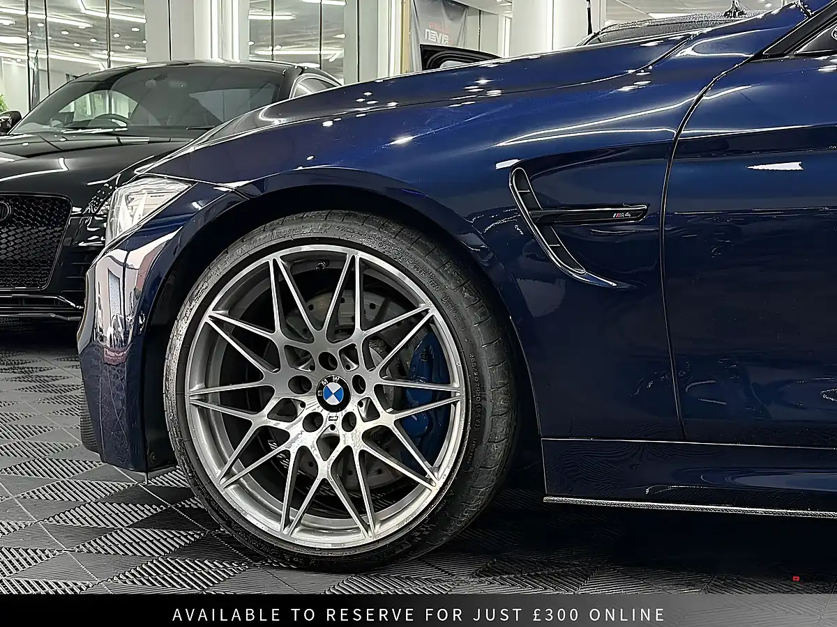 Used 2017 BMW M4 Competition Tanzanite Blue - Interior and Exterior details 13