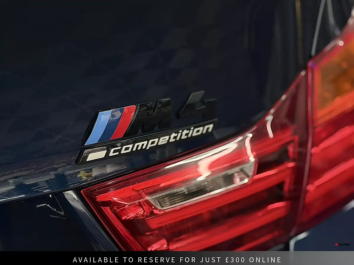 Used 2017 BMW M4 Competition Tanzanite Blue - Interior and Exterior details 16