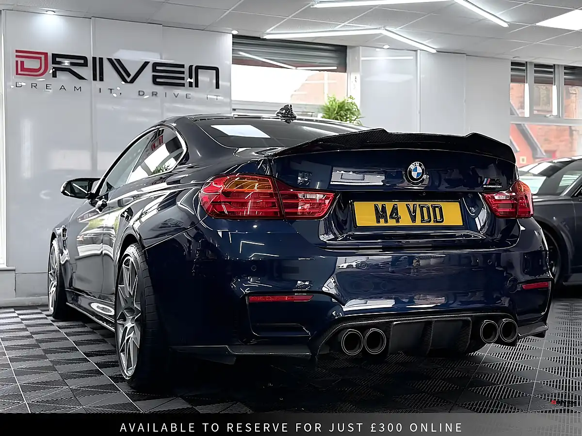 Used 2017 BMW M4 Competition Tanzanite Blue - Interior and Exterior details 2