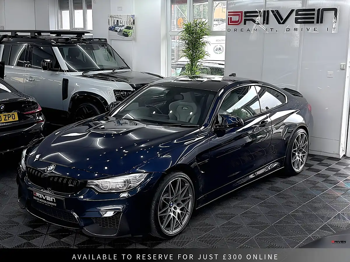 Used 2017 BMW M4 Competition Tanzanite Blue - Interior and Exterior details 6