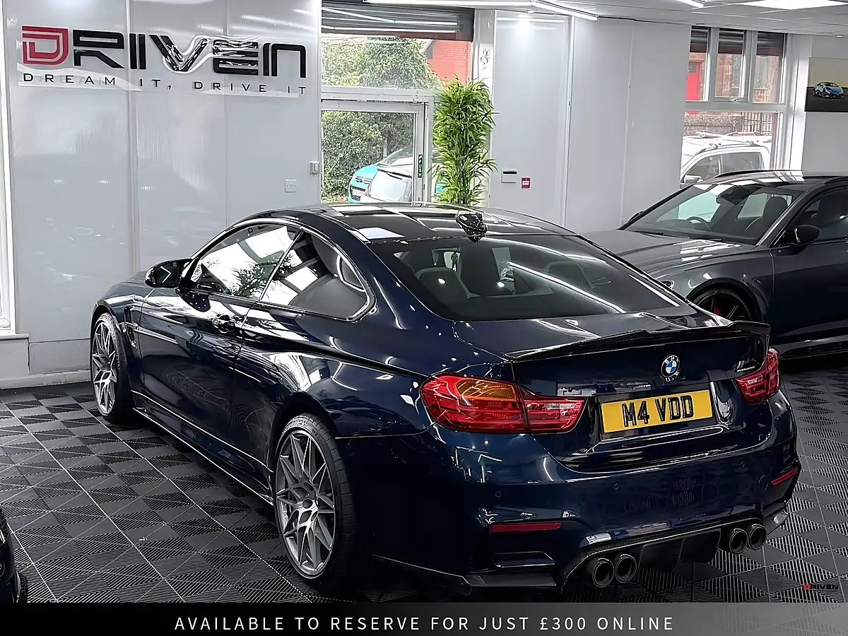 Used 2017 BMW M4 Competition Tanzanite Blue - Interior and Exterior details 7