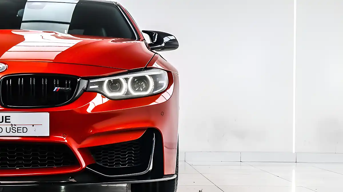 Used 2017 BMW M4 Coupe Orange - Interior and Exterior details 10