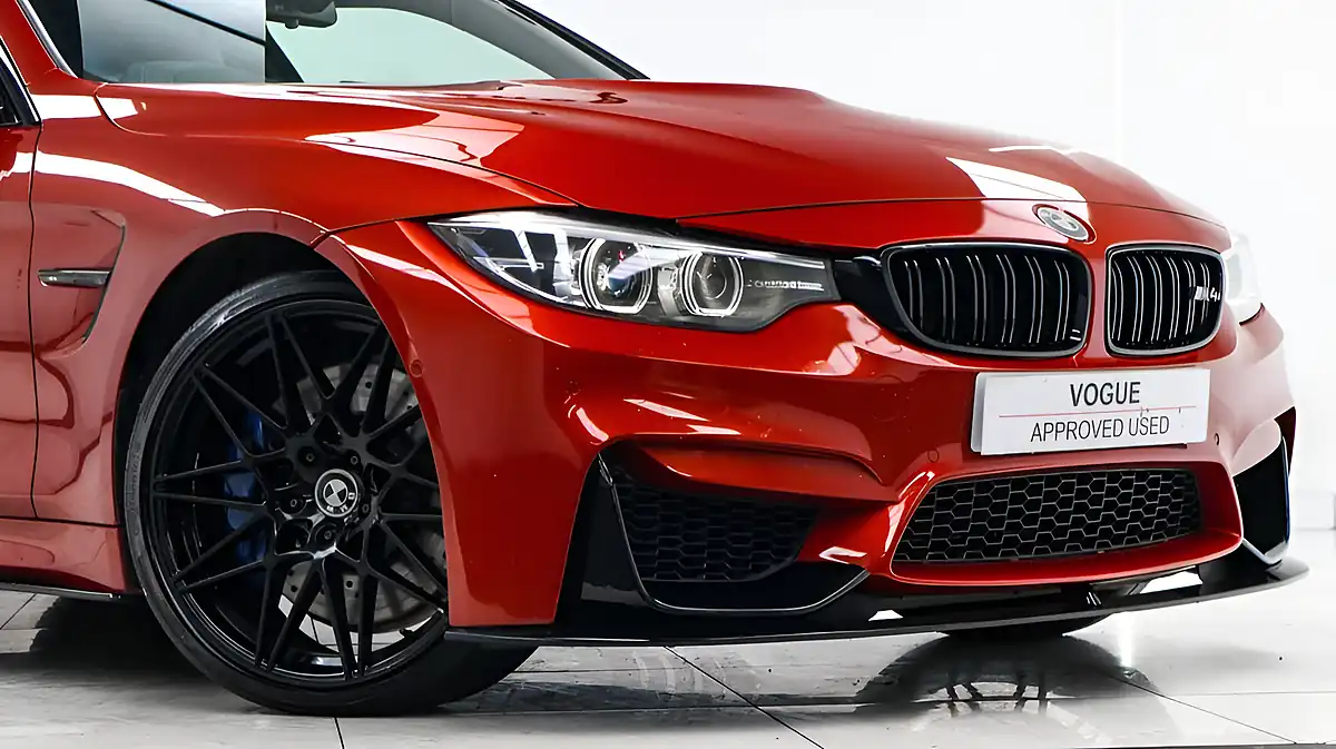 Used 2017 BMW M4 Coupe Orange - Interior and Exterior details 3