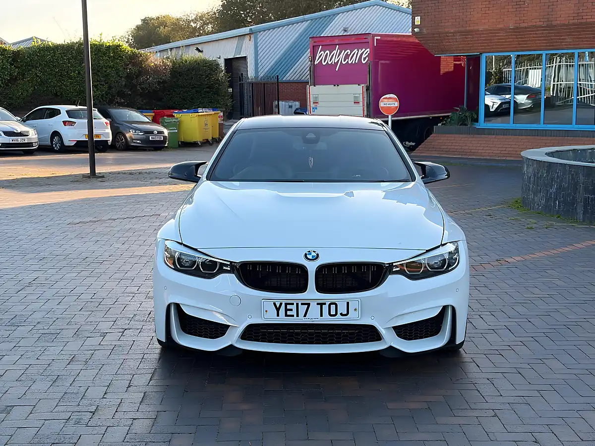 Used 2017 BMW M4 Coupe White - Interior and Exterior details 11