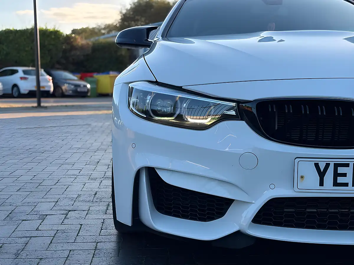 Used 2017 BMW M4 Coupe White - Interior and Exterior details 12